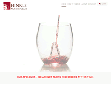 Tablet Screenshot of hinklenosingglass.com
